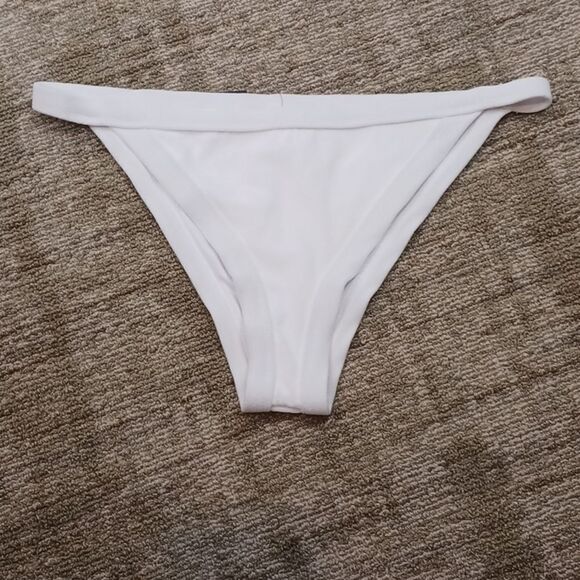 Gianni Bini women's white Terry cloth two piece swimsuit  size XL - Picture 5 of 11